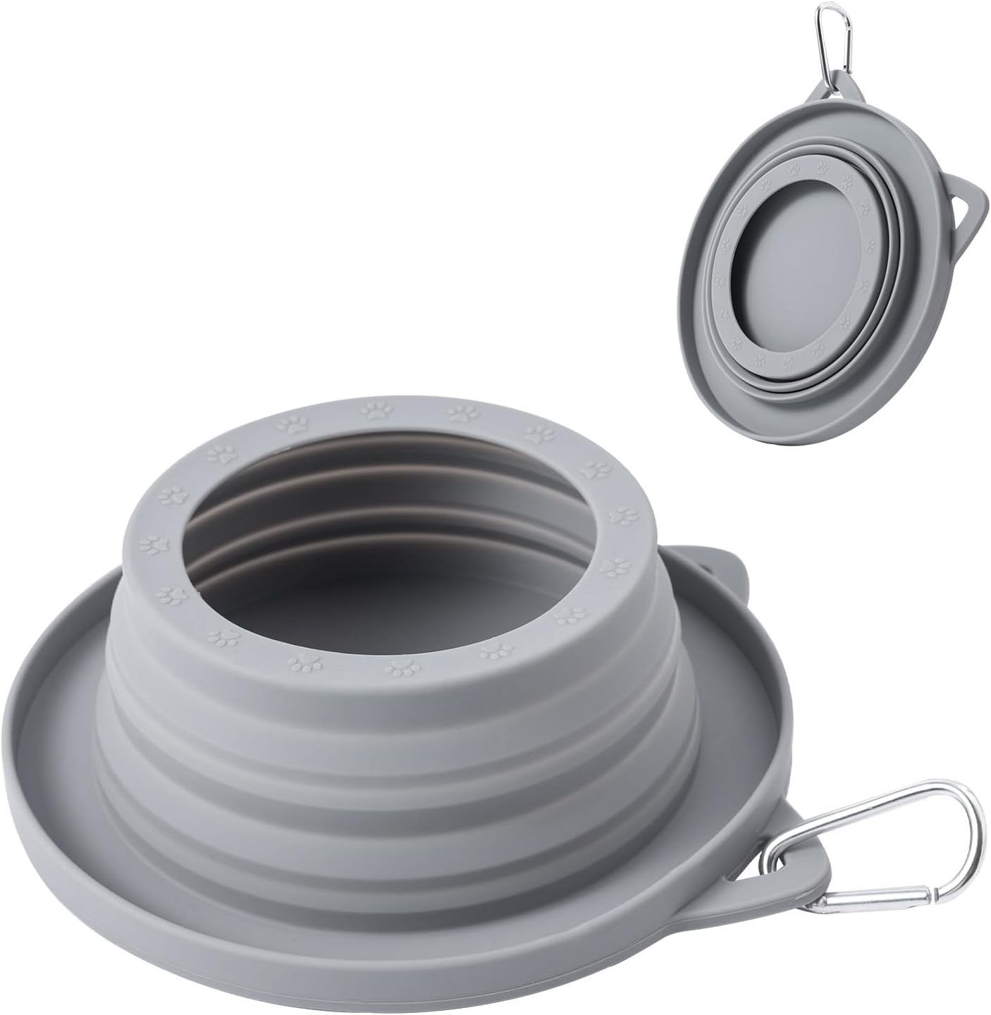 Spill-Proof Collapsible Dog Water Bowl for Car