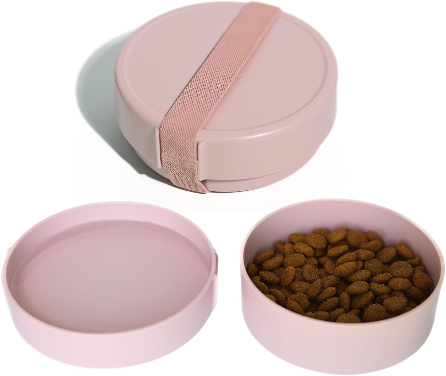 Portable BPA-Free Dog Travel Bowl Set