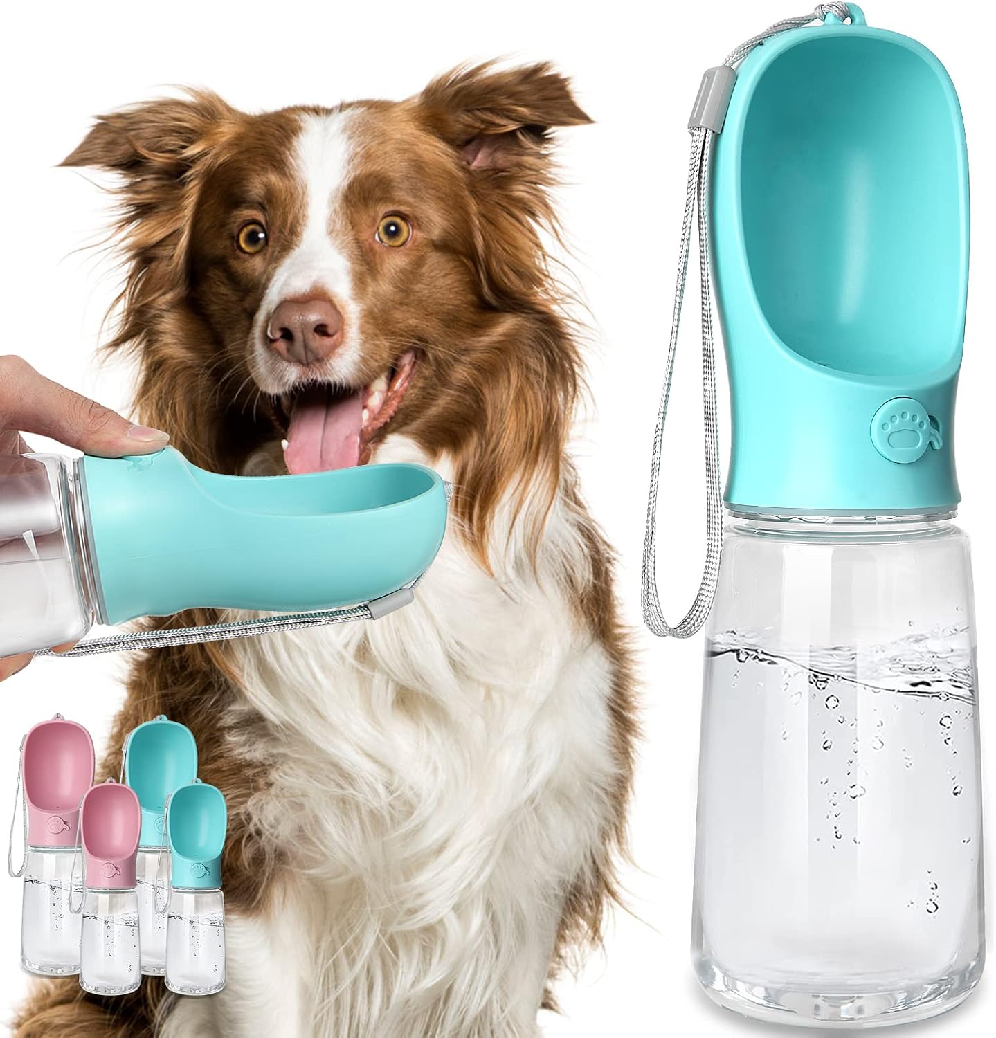 Leakproof 19oz Portable Puppy Water Bottle